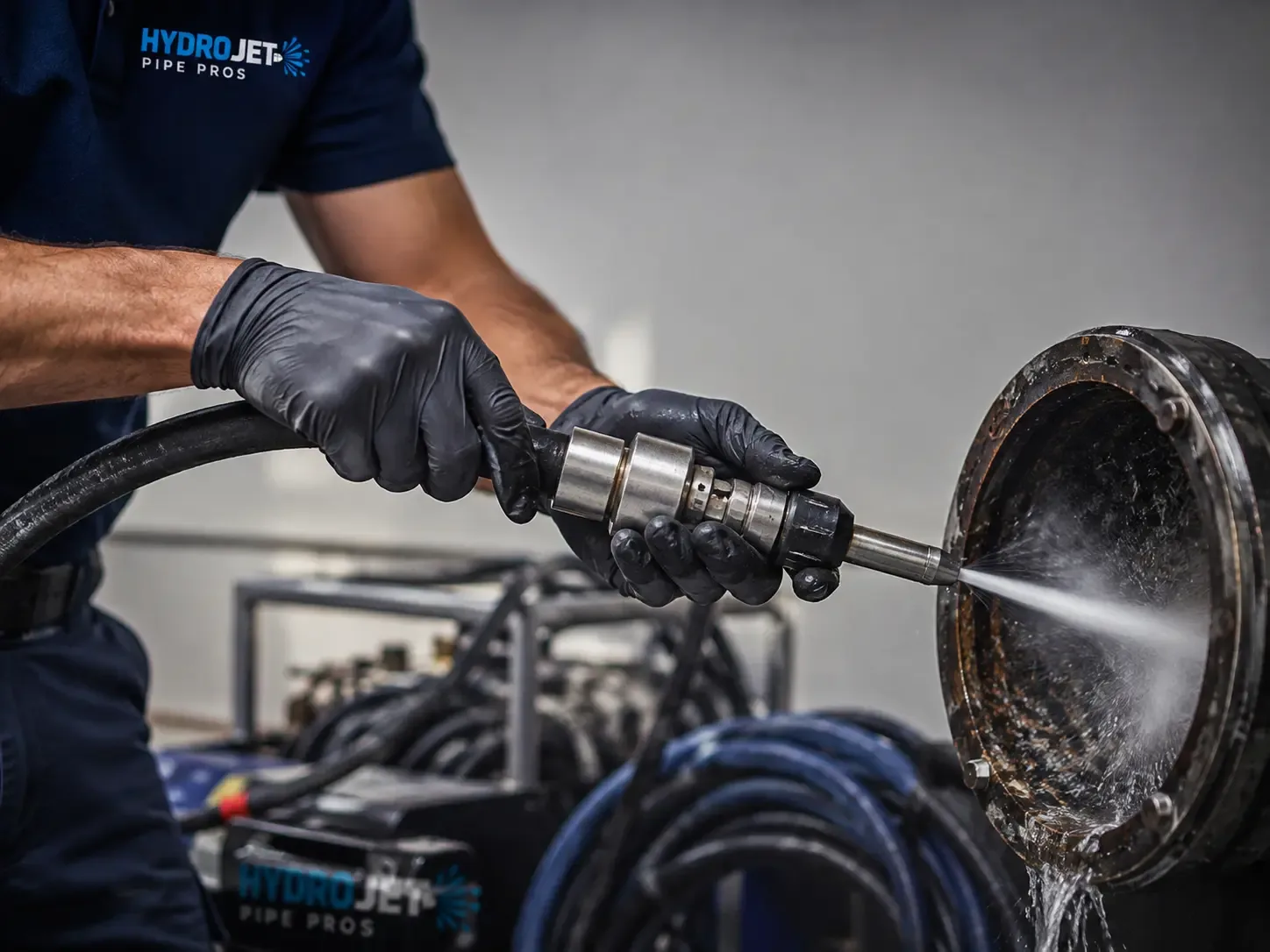 Hydro Jet Pipe Descaling in Mission, TX